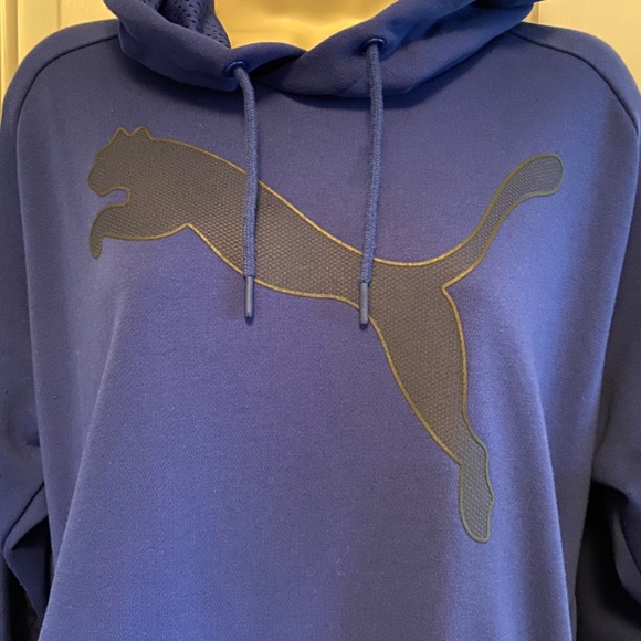 BUY 2 ITEMS AND GET 1 FREE - Men’s PUMA Royal Blue Hoodie Sz M - Picture 5 of 11